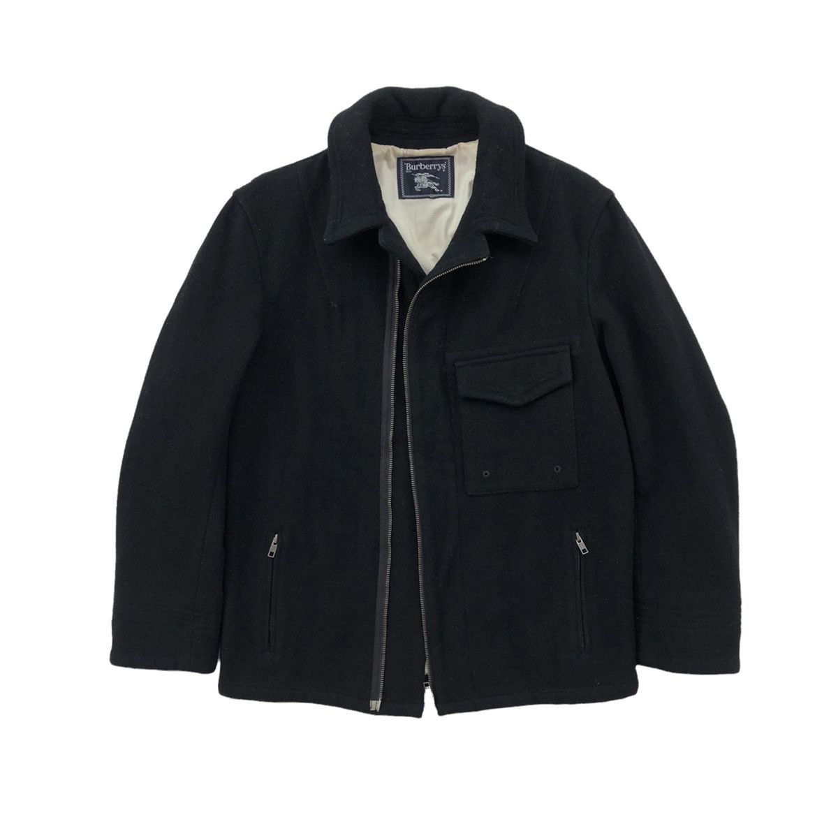 Burberry Vintage 90s Burberrys Prorsum British Wool Jacket Size US M / EU 48-50 / 2 - 5 Thumbnail