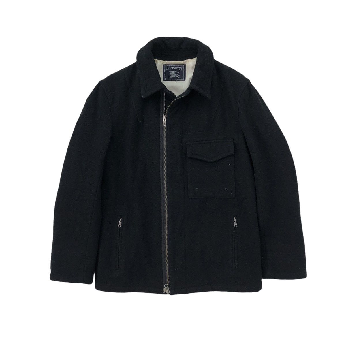 Burberry Vintage 90s Burberrys Prorsum British Wool Jacket Size US M / EU 48-50 / 2 - 4 Thumbnail