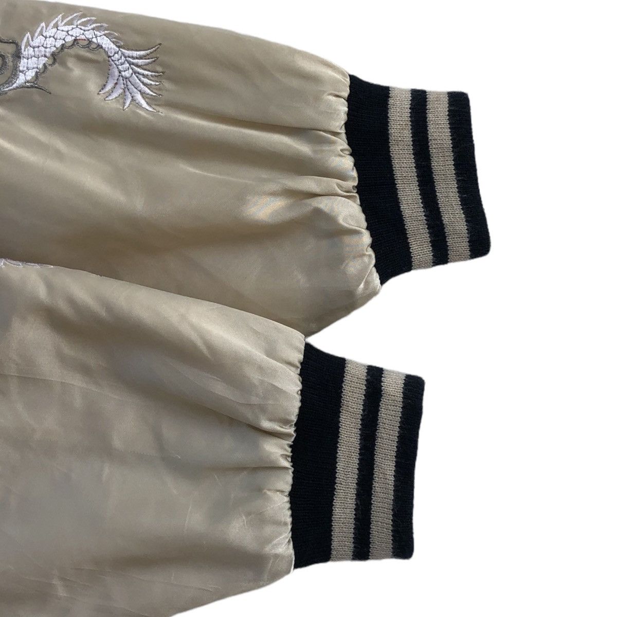Japanese Brand Bourbon House Yokosuka Dragon Sukajan Jacket Embroidery Logo Size US L / EU 52-54 / 3 - 14 Thumbnail