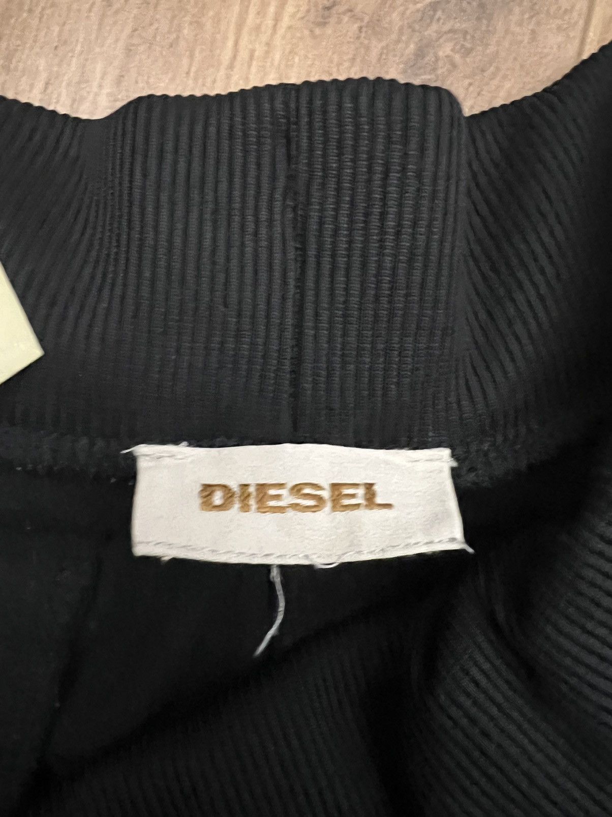 Diesel Diesel monogram black sweatpants drill pants Size US 32 / EU 48 - 3 Thumbnail