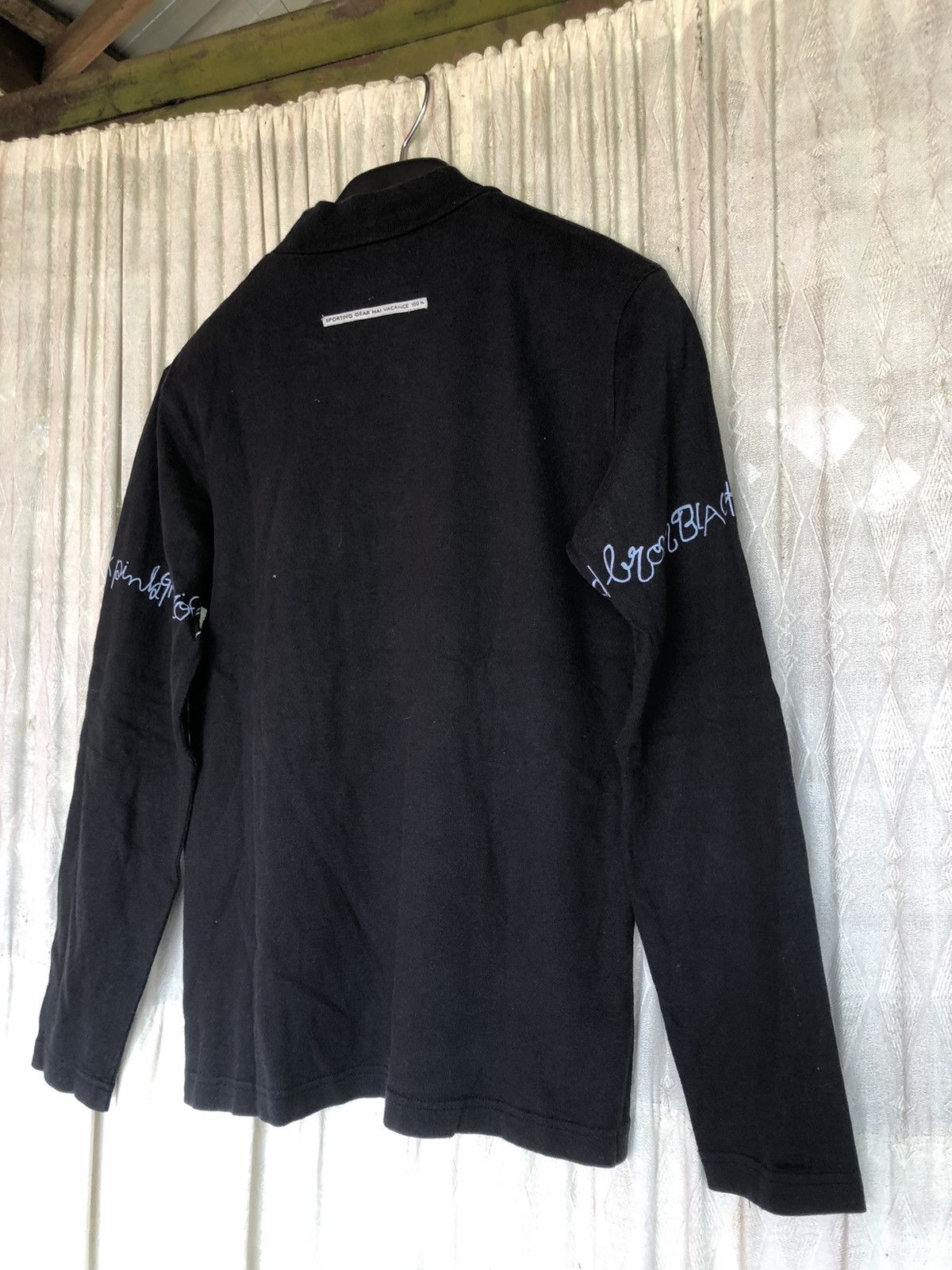 Hai Sporting Gear × Issey Miyake × Japanese Brand Hai Sporting Gear Ack Pink Green Violet Long Sleeve Size M / US 6-8 / IT 42-44 - 6 Thumbnail