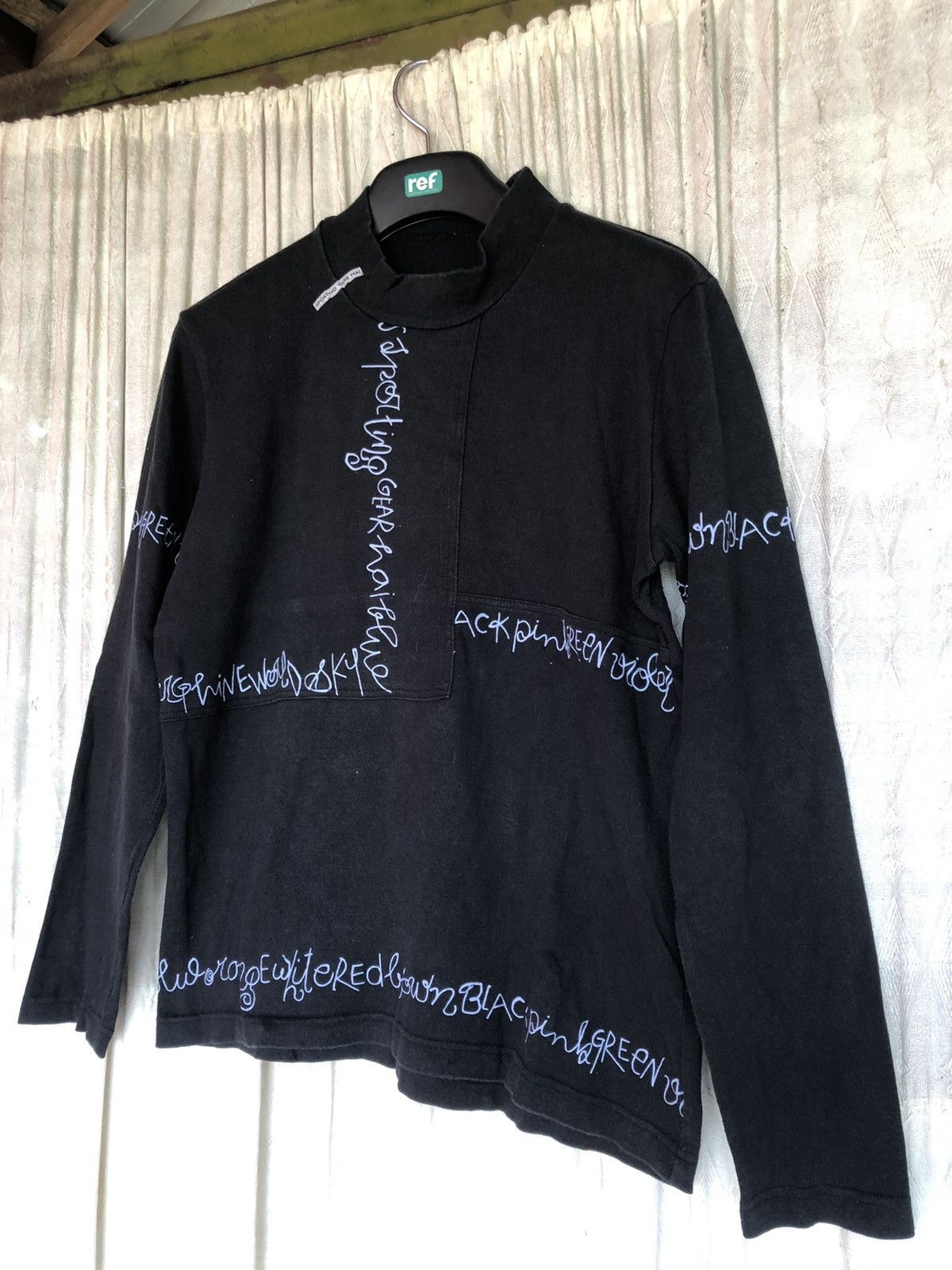 Hai Sporting Gear × Issey Miyake × Japanese Brand Hai Sporting Gear Ack Pink Green Violet Long Sleeve Size M / US 6-8 / IT 42-44 - 3 Thumbnail