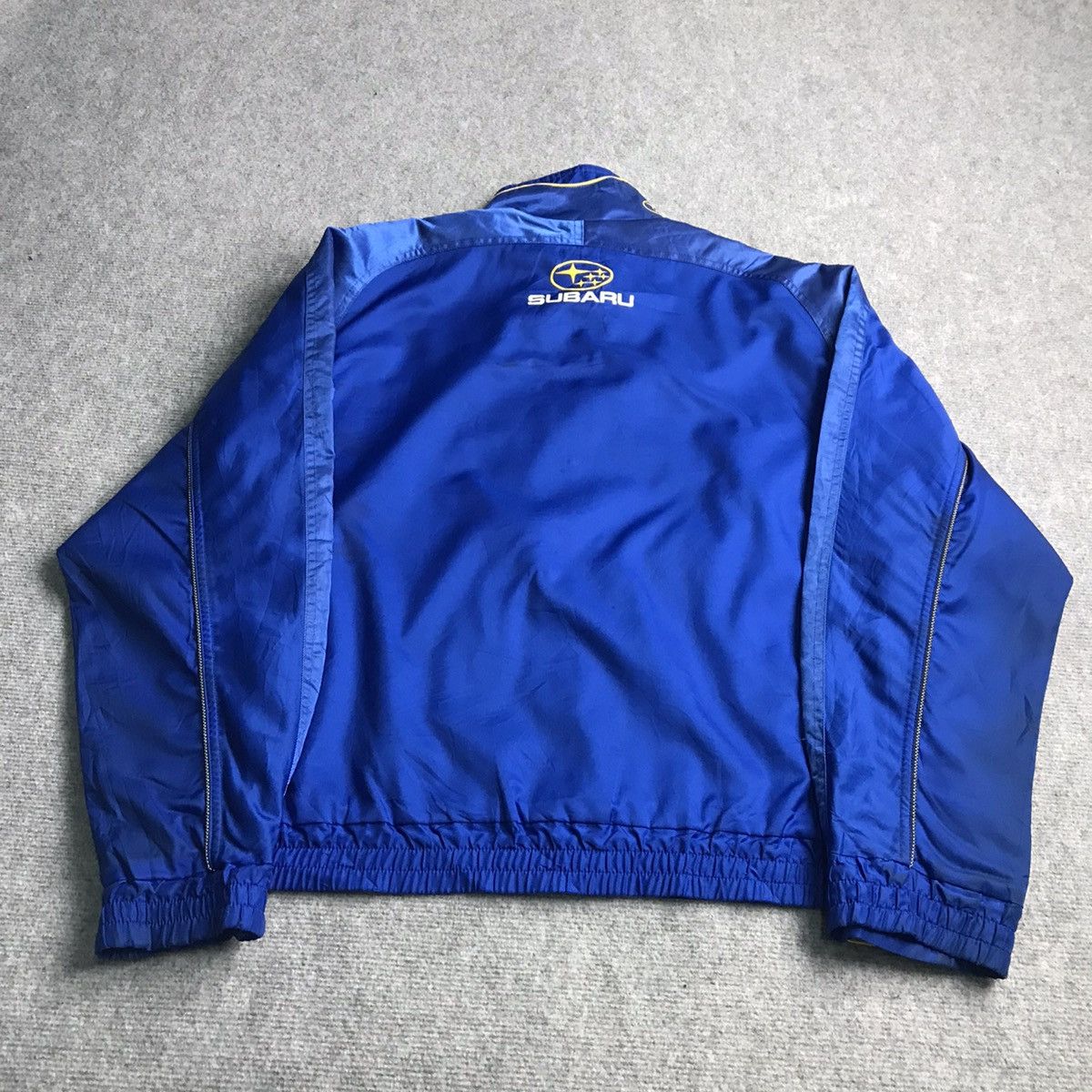 Gear for Sports × Vintage VINTAGE SUBARU RACING UNIFORM BLACK OIL JACKET Size US L / EU 52-54 / 3 - 5 Thumbnail