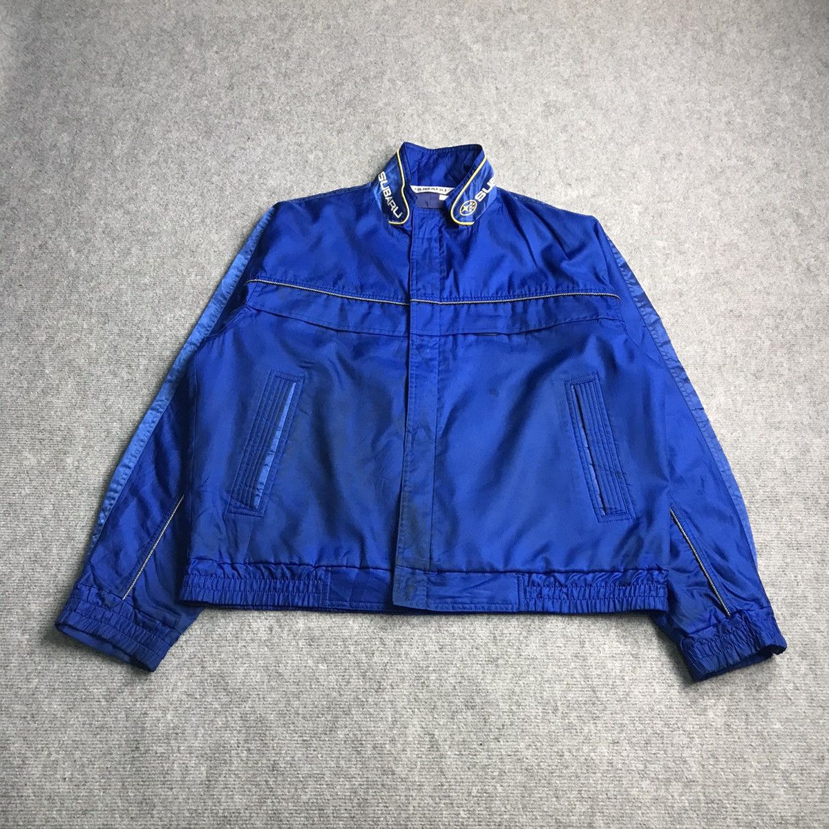 Gear for Sports × Vintage VINTAGE SUBARU RACING UNIFORM BLACK OIL JACKET Size US L / EU 52-54 / 3 - 2 Thumbnail