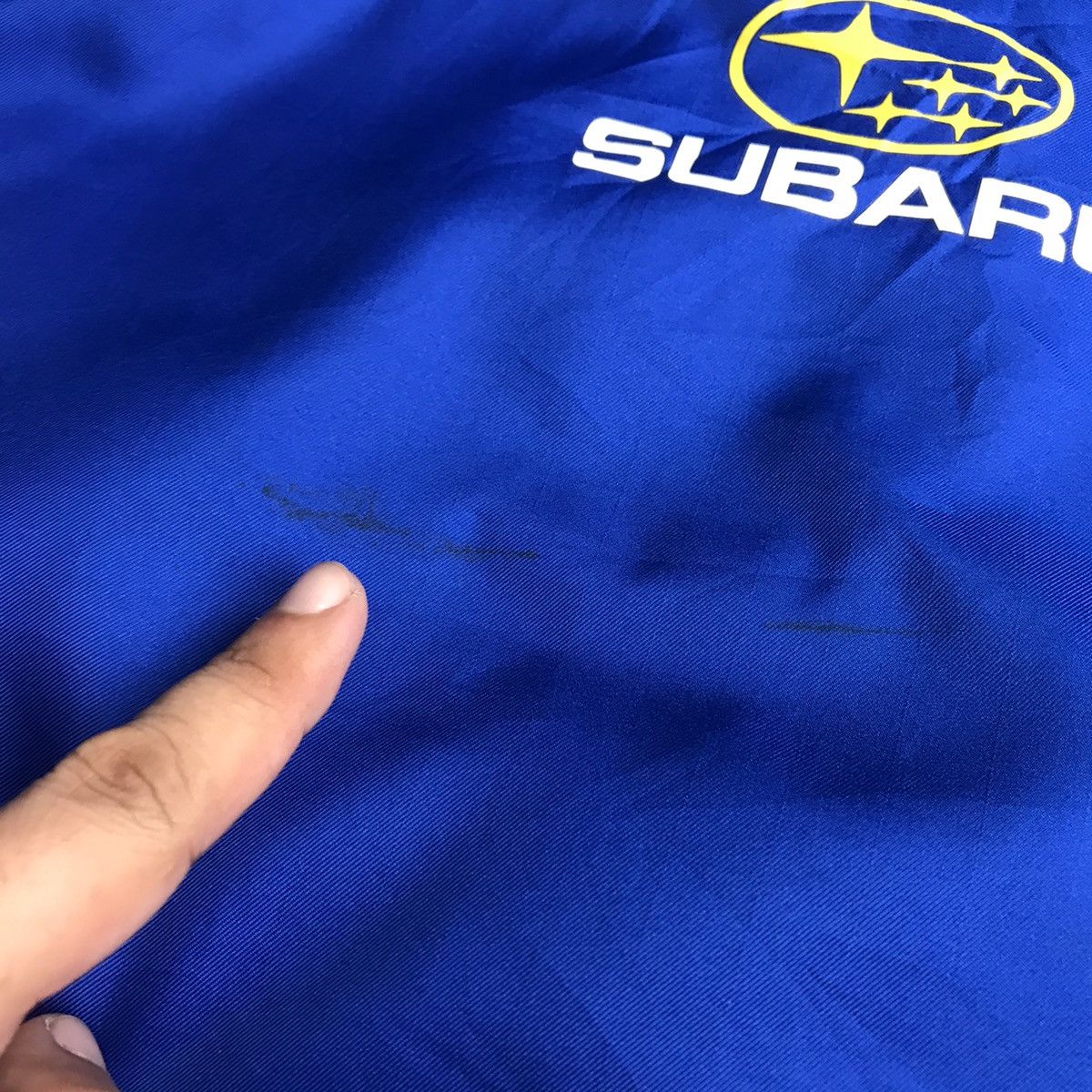 Gear for Sports × Vintage VINTAGE SUBARU RACING UNIFORM BLACK OIL JACKET Size US L / EU 52-54 / 3 - 13 Thumbnail