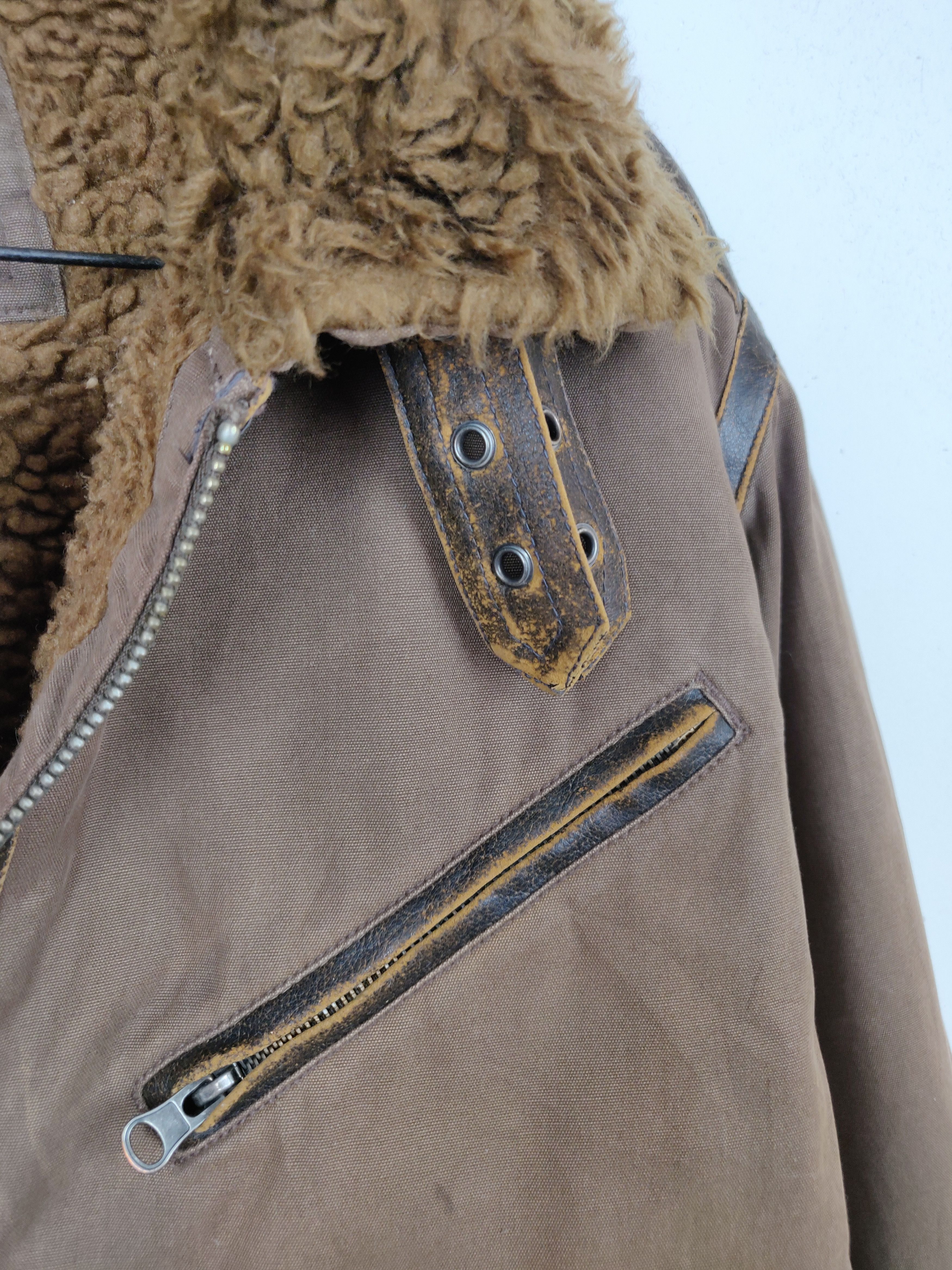Other Soleil D'oR France Sherpa Shearling Winter Jacket Size US L / EU 52-54 / 3 - 10 Thumbnail