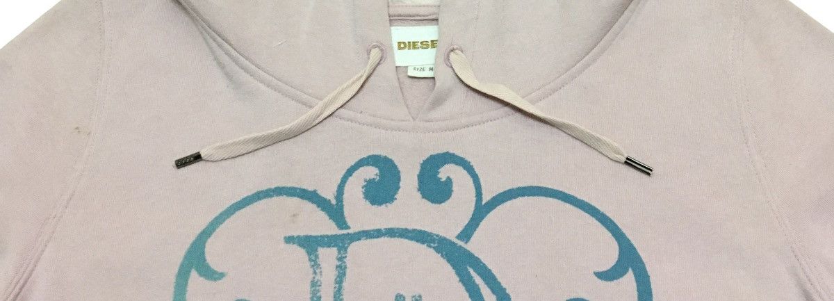 Designer × Diesel × Vintage Rare Design Vintage Brand Diesel Hoodie Sweatshirt 1990s Size US M / EU 48-50 / 2 - 6 Thumbnail