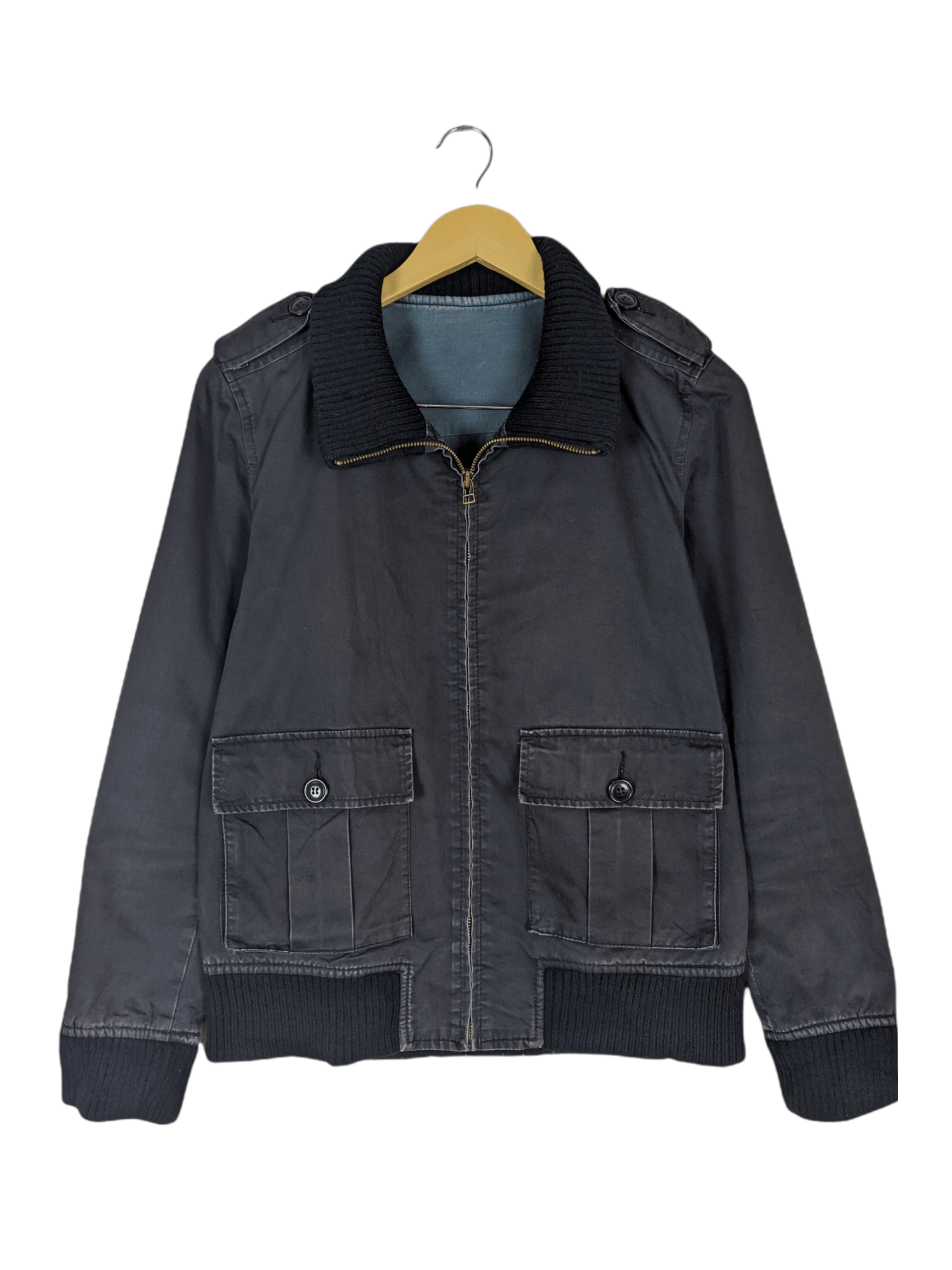 Ships Jet Blue Vintage Ships Jet Blue Japan Military Style Jacket | Grailed