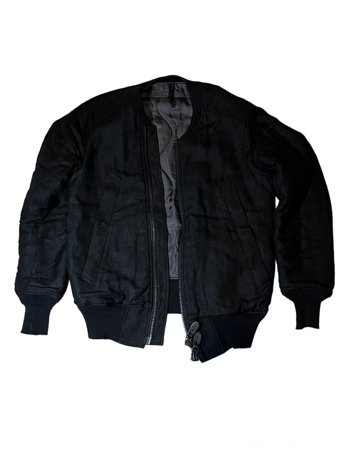 The Viridi-anne The Viridi-Anne Asymmetric MA-1 Bomber Jacket Size US S / EU 44-46 / 1 - 3 Thumbnail