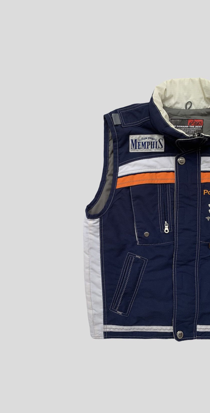 Asics 🏂VINTAGE ASICS AUSTRIA Memphis Team Tours Ski Vest Size US L / EU 52-54 / 3 - 2 Thumbnail