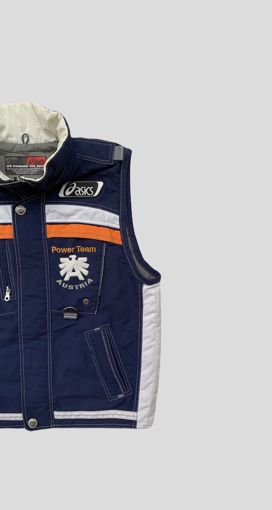 Asics 🏂VINTAGE ASICS AUSTRIA Memphis Team Tours Ski Vest Size US L / EU 52-54 / 3 - 3 Thumbnail