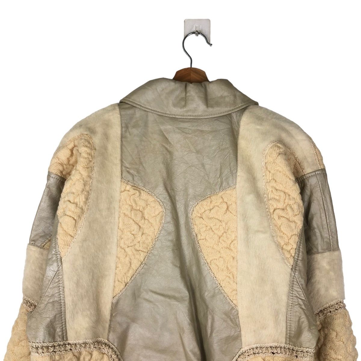 Japanese Brand VINTAGE BOMBER LEATHER JACKET NORMA CANADA ISSEY MIYKE STYLE Size US S / EU 44-46 / 1 - 8 Thumbnail