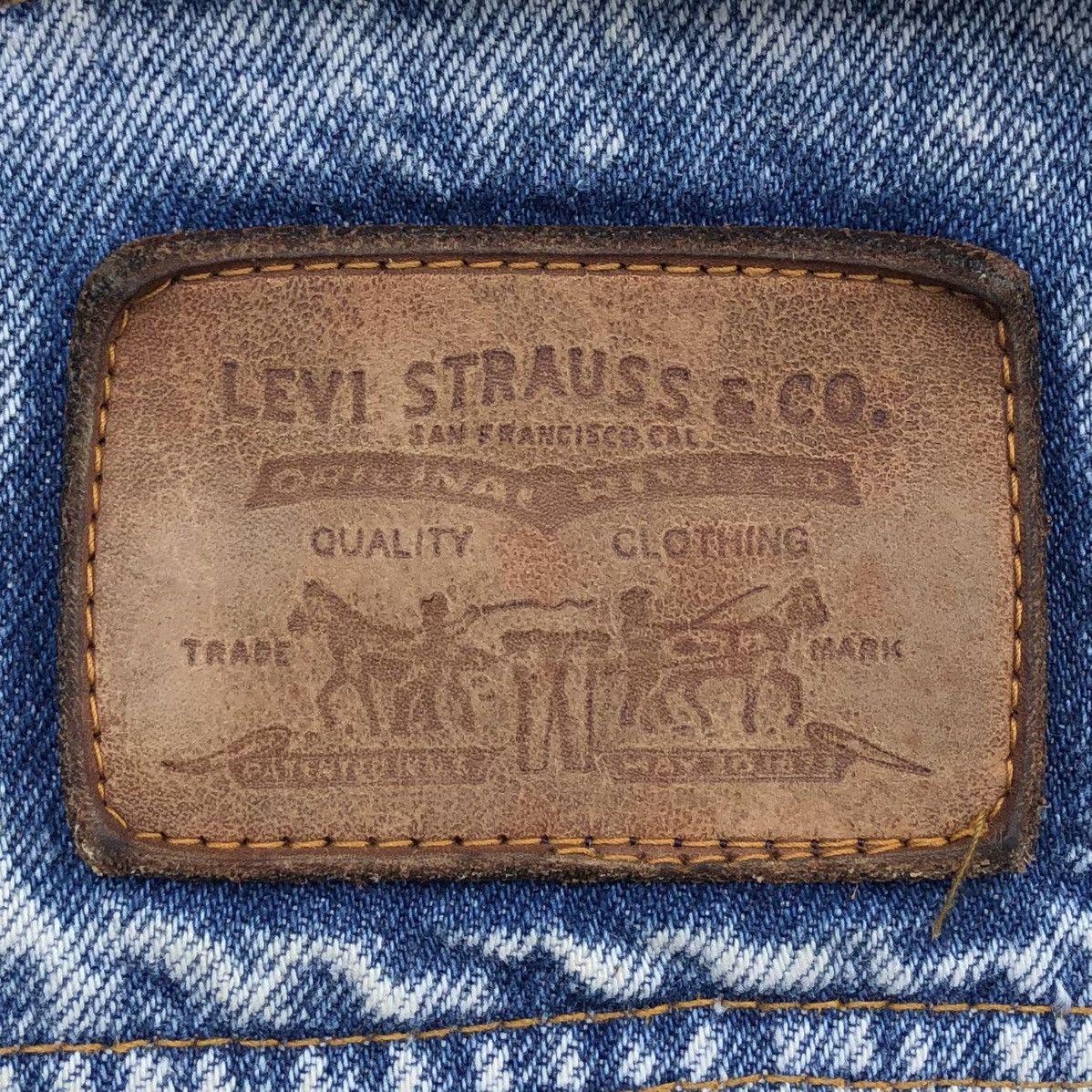 Levi's Vintage Clothing Vintage 1980s Levi’s 506 Trucker Oversize Jacket Made In USA Size US M / EU 48-50 / 2 - 8 Thumbnail