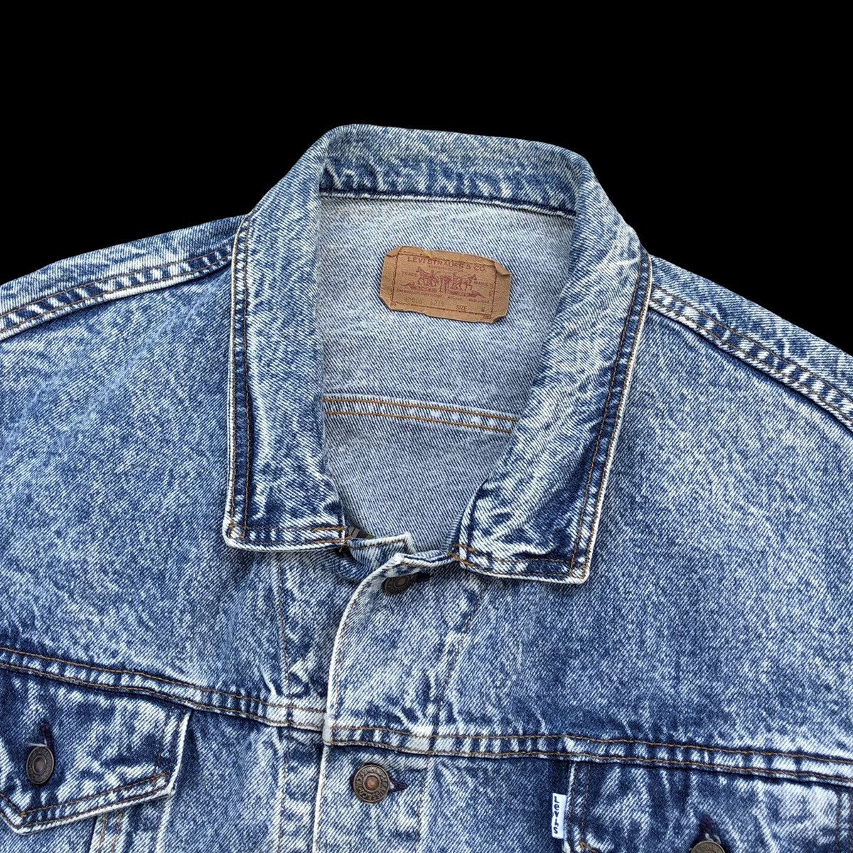 Levi's Vintage Clothing Vintage 1980s Levi’s 506 Trucker Oversize Jacket Made In USA Size US M / EU 48-50 / 2 - 10 Thumbnail