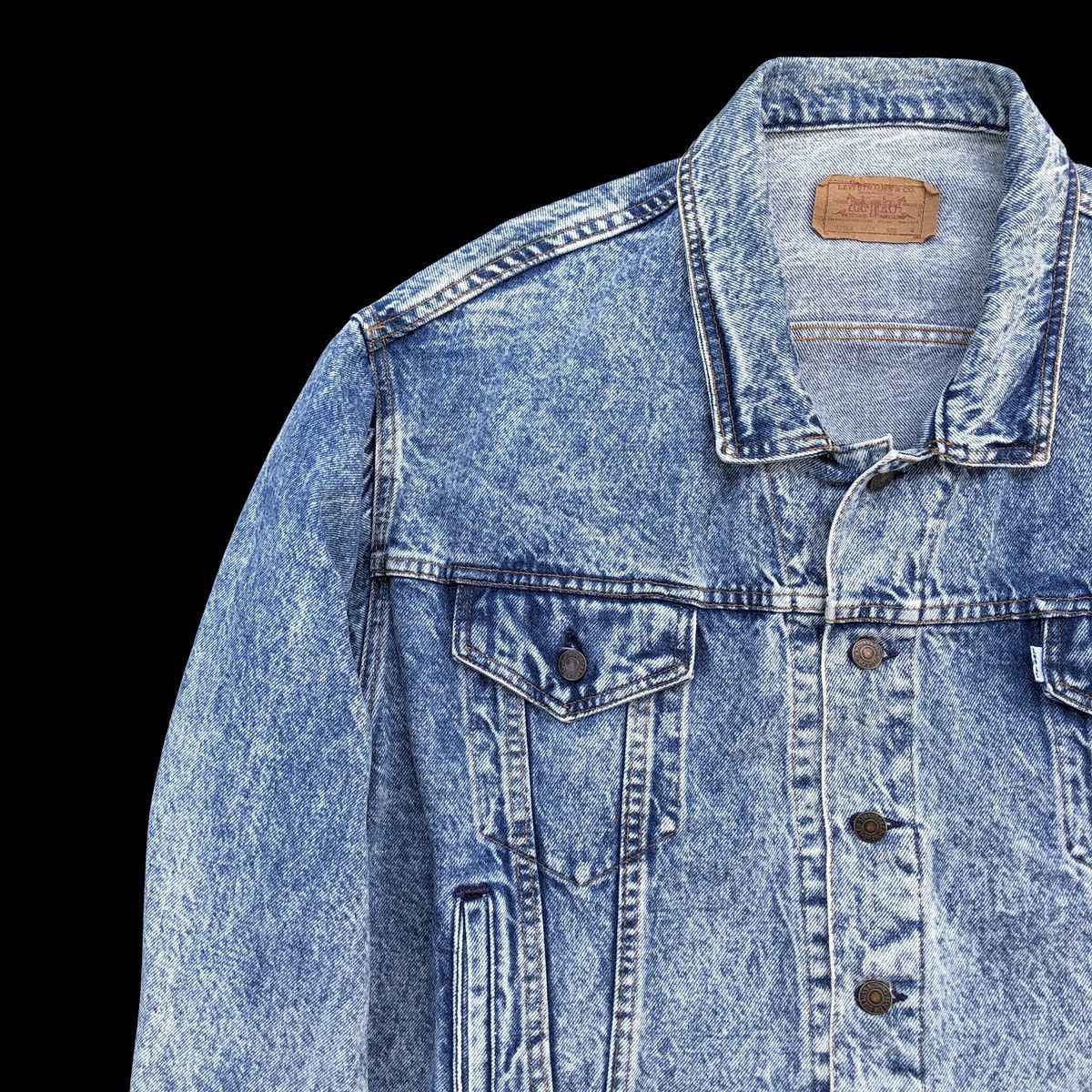 Levi's Vintage Clothing Vintage 1980s Levi’s 506 Trucker Oversize Jacket Made In USA Size US M / EU 48-50 / 2 - 12 Thumbnail