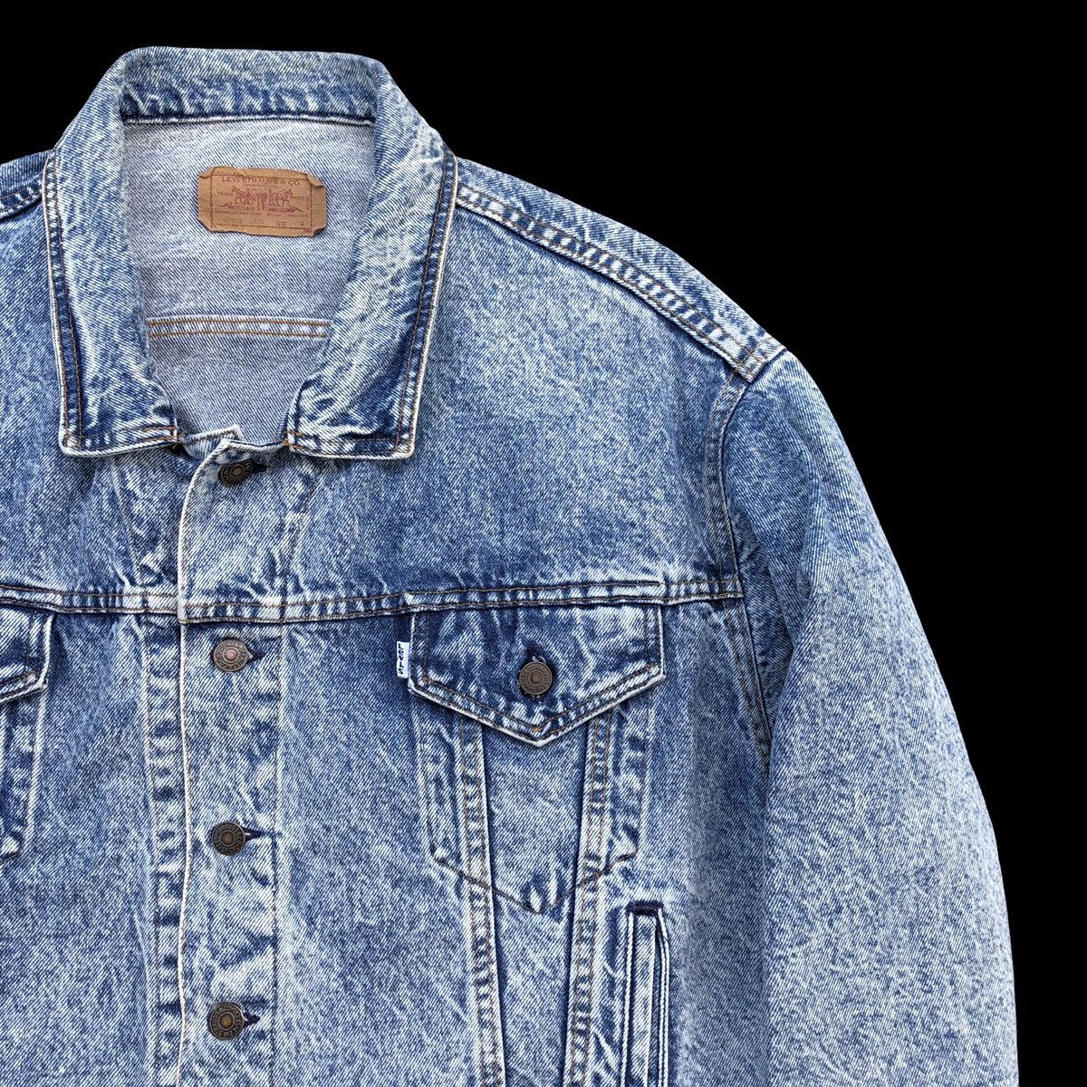 Levi's Vintage Clothing Vintage 1980s Levi’s 506 Trucker Oversize Jacket Made In USA Size US M / EU 48-50 / 2 - 11 Thumbnail