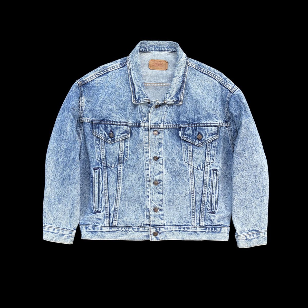 Levi's Vintage Clothing Vintage 1980s Levi’s 506 Trucker Oversize Jacket Made In USA Size US M / EU 48-50 / 2 - 9 Thumbnail
