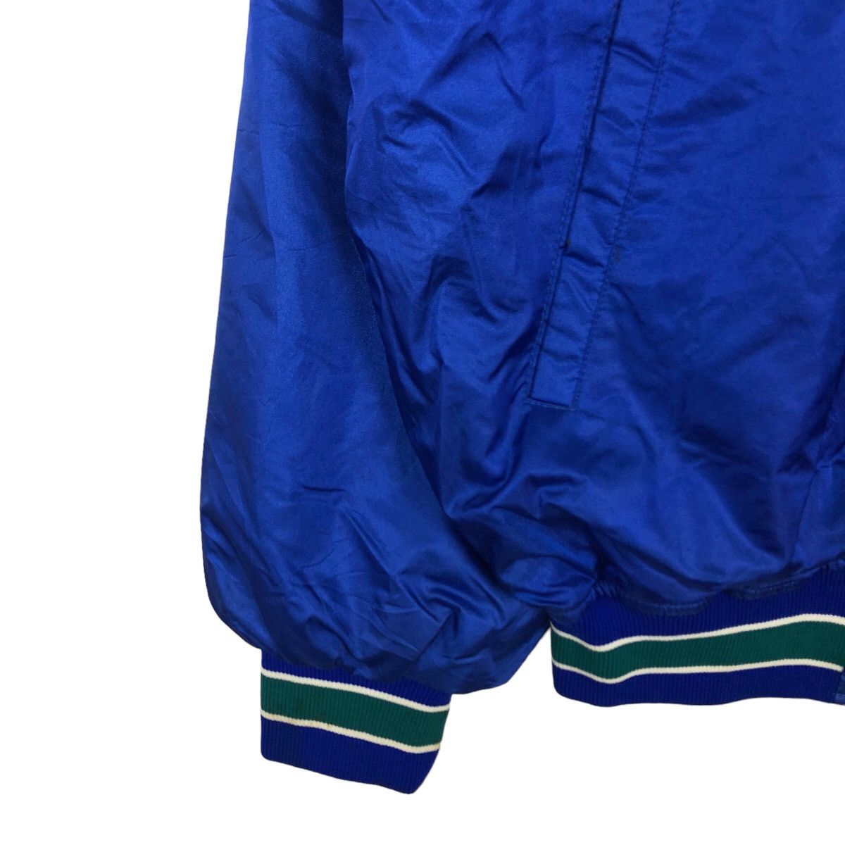 Japanese Brand VINTAGE BOMBER JACKET SATIN BIG LOGO Size US M / EU 48-50 / 2 - 3 Thumbnail