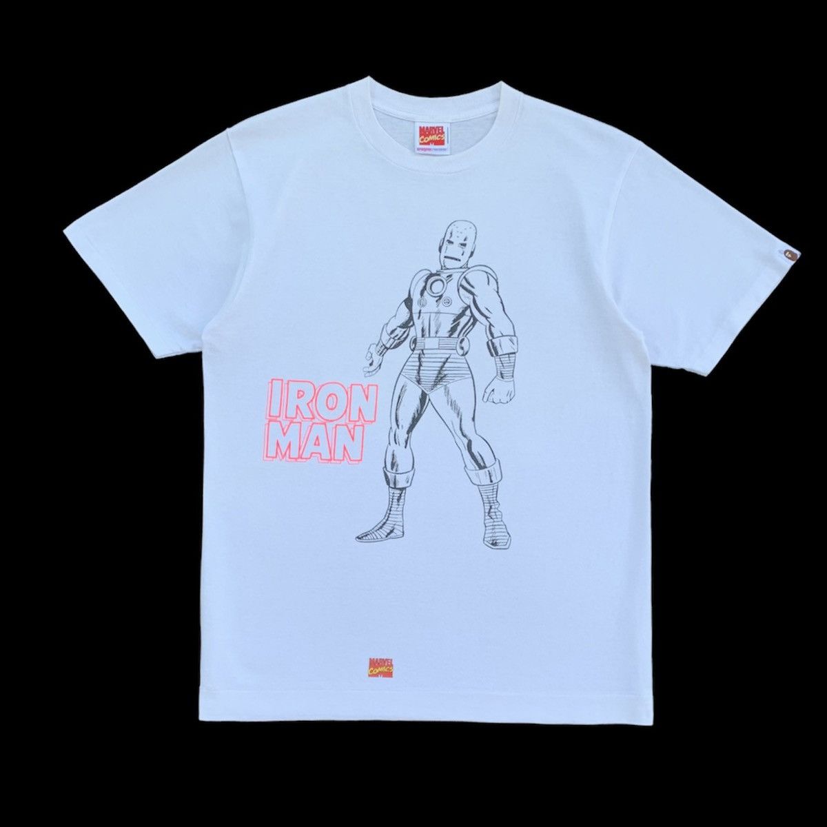 BAPE x Marvel Comics Iron Man T-Shirt White