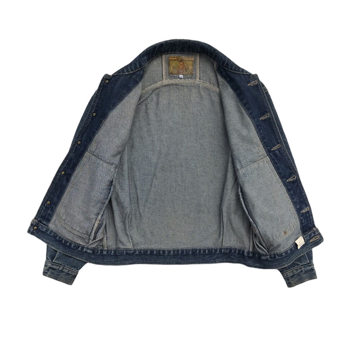 Vintage 🔥RARE🔥VTG 80s Fred Hutchinson baseball player denim jacket Size US M / EU 48-50 / 2 - 10 Thumbnail