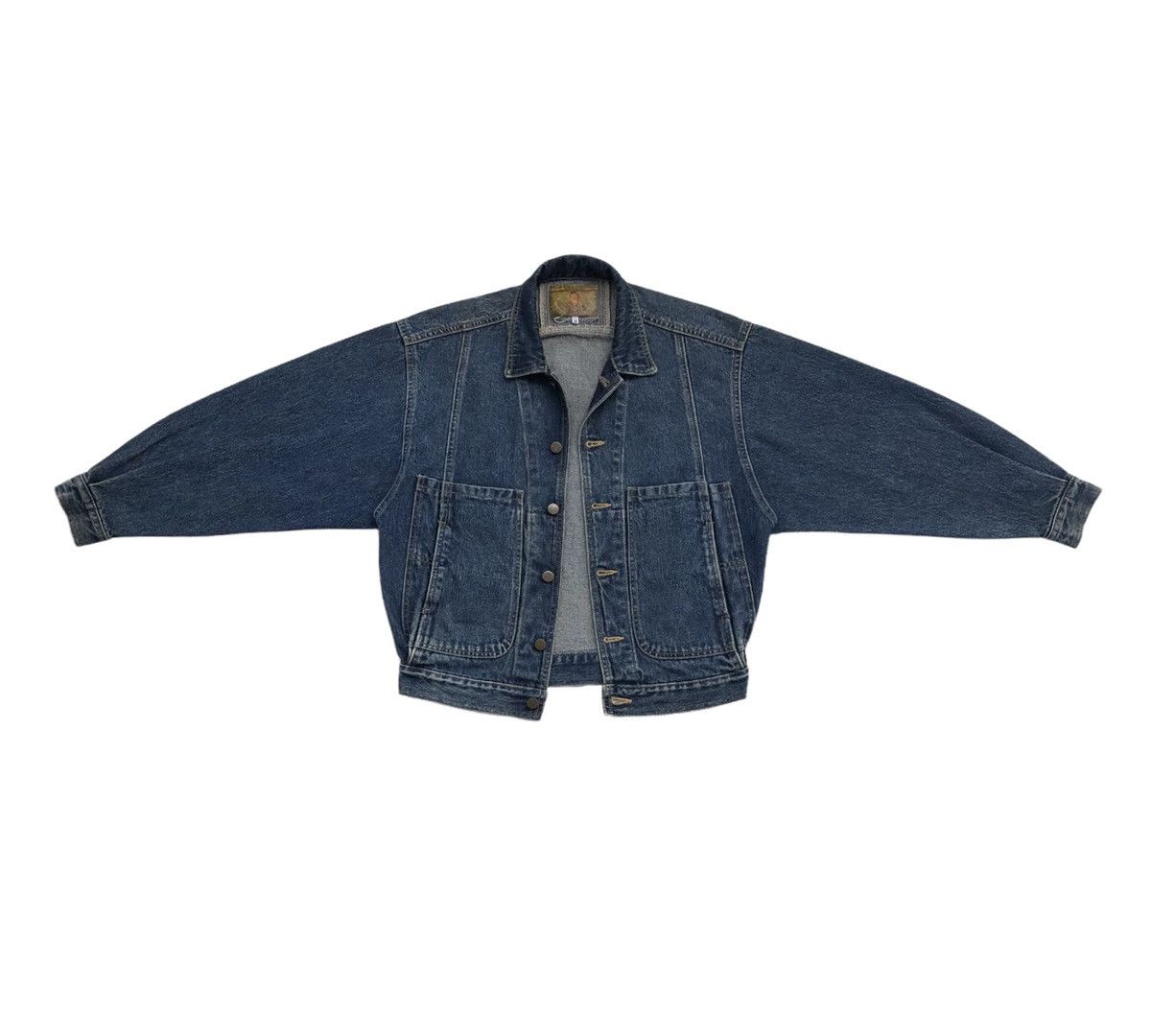 Vintage 🔥RARE🔥VTG 80s Fred Hutchinson baseball player denim jacket Size US M / EU 48-50 / 2 - 6 Thumbnail