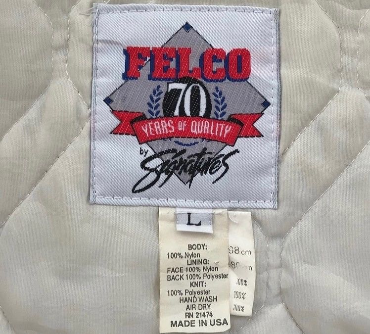 MLB ⚾️Vintage Indiana Baseball MLB Team Varsity Jacket Size US L / EU 52-54 / 3 - 8 Thumbnail