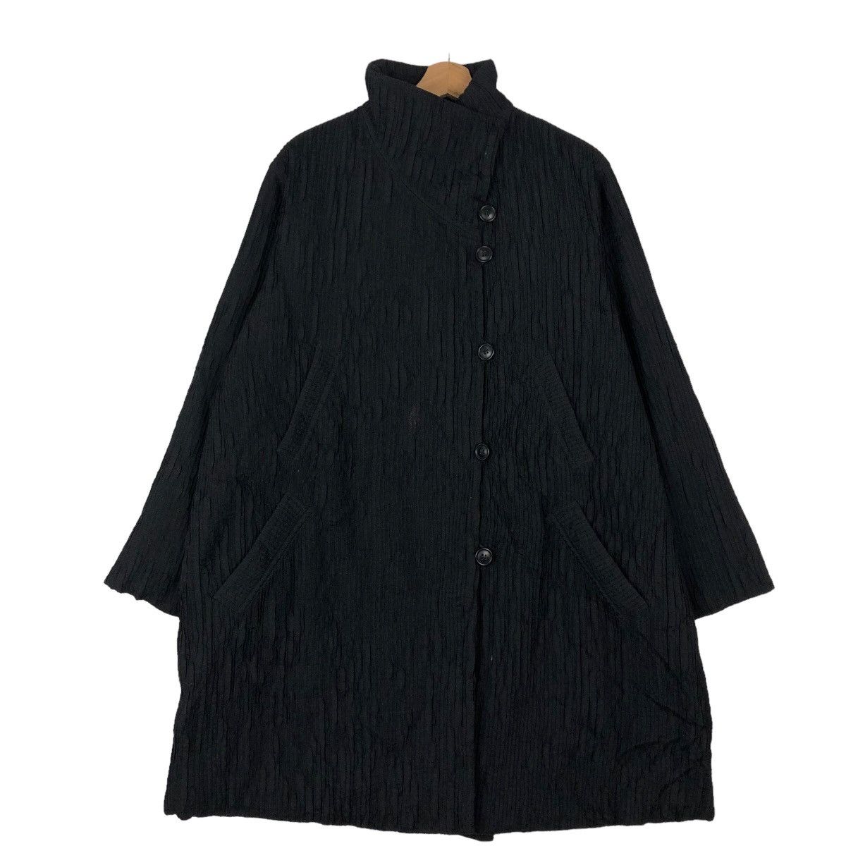 Japanese Brand VINTAGE YACCOMARICARD PLEATED JACKET INSPIRED PLEATS PLEASE Size US M / EU 48-50 / 2 - 1 Thumbnail