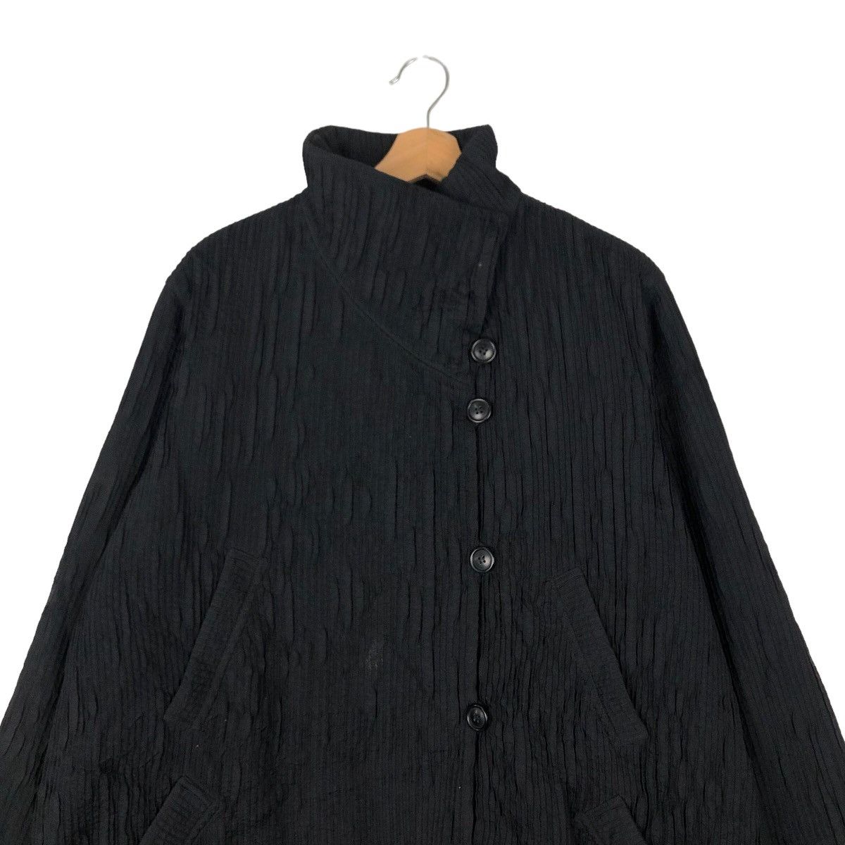 Japanese Brand VINTAGE YACCOMARICARD PLEATED JACKET INSPIRED PLEATS PLEASE Size US M / EU 48-50 / 2 - 2 Thumbnail
