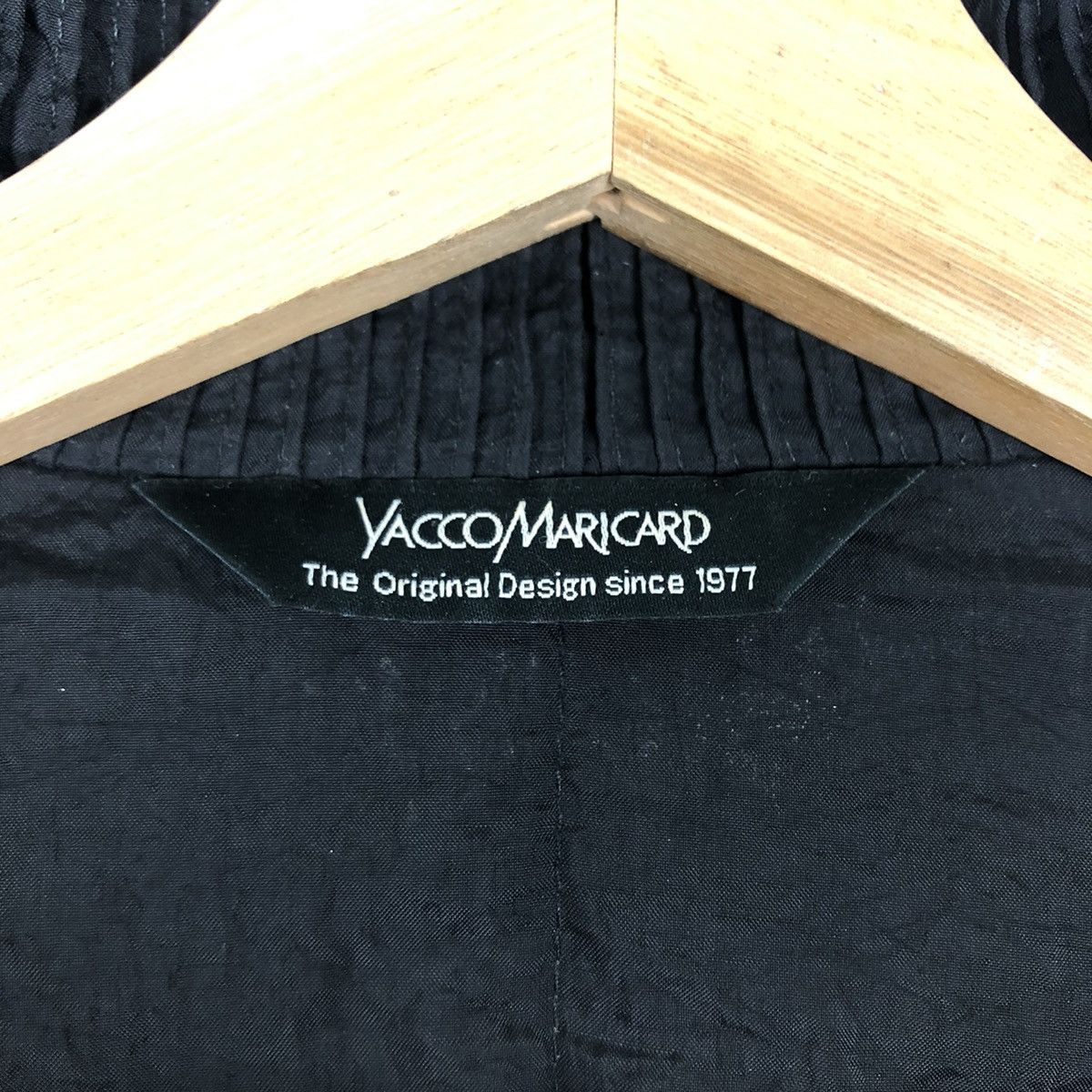 Japanese Brand VINTAGE YACCOMARICARD PLEATED JACKET INSPIRED PLEATS PLEASE Size US M / EU 48-50 / 2 - 14 Thumbnail