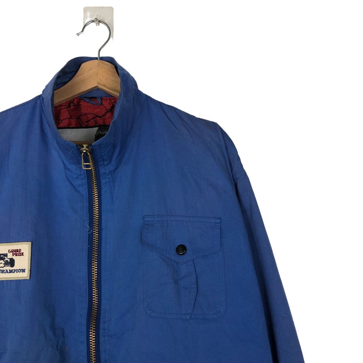 Japanese Brand VINTAGE J.C.TARNER F1 RACING BIG LOGO BOMBER JACKET Size US L / EU 52-54 / 3 - 5 Thumbnail