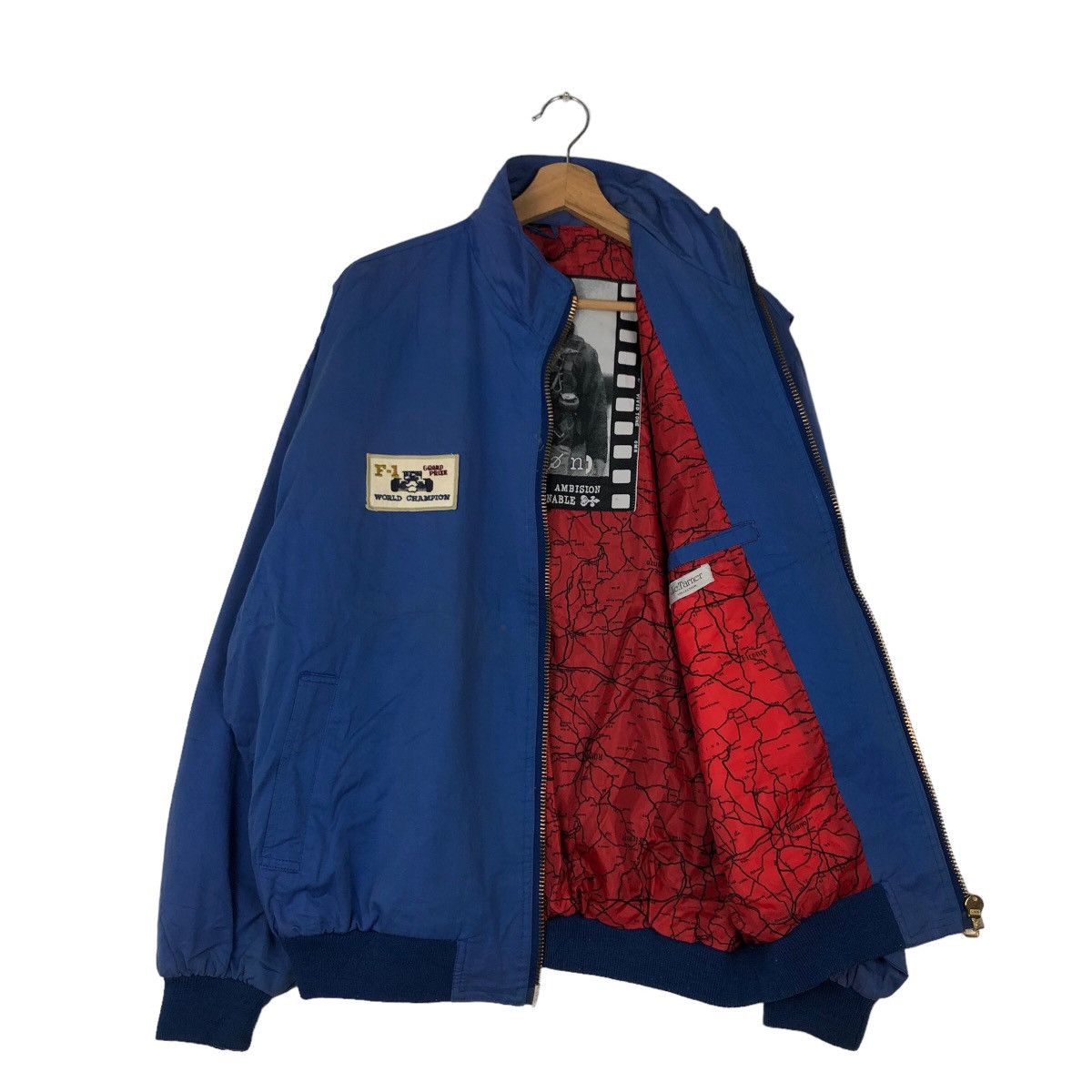 Japanese Brand VINTAGE J.C.TARNER F1 RACING BIG LOGO BOMBER JACKET Size US L / EU 52-54 / 3 - 10 Thumbnail