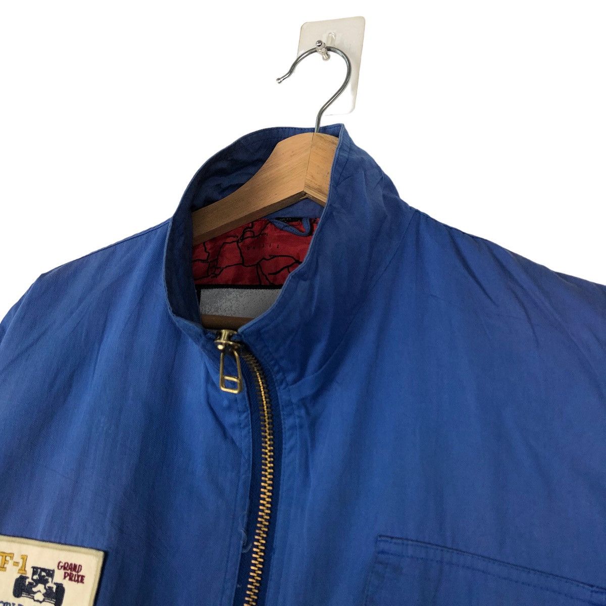 Japanese Brand VINTAGE J.C.TARNER F1 RACING BIG LOGO BOMBER JACKET Size US L / EU 52-54 / 3 - 7 Thumbnail