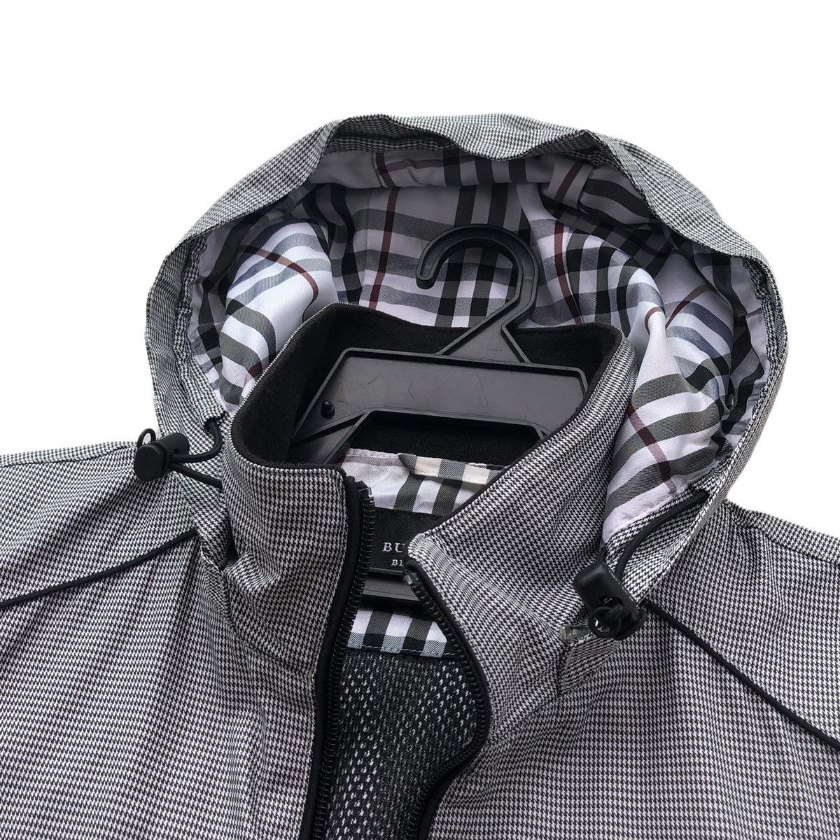 Burberry Burberry Black Label Houndstooth Vest Jacket With Hoodie Size US M / EU 48-50 / 2 - 5 Thumbnail