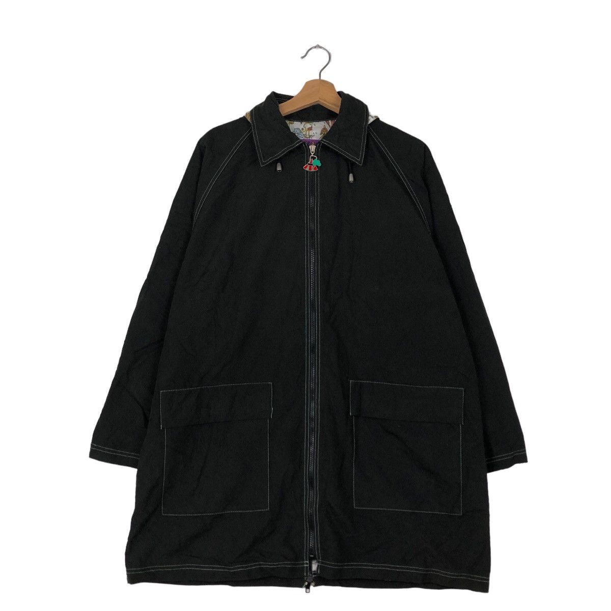 Japanese Brand VINTAGE LONG JACKET PIERO GUIDI JAPAN MADE RARE LINING Size US S / EU 44-46 / 1 - 1 Thumbnail