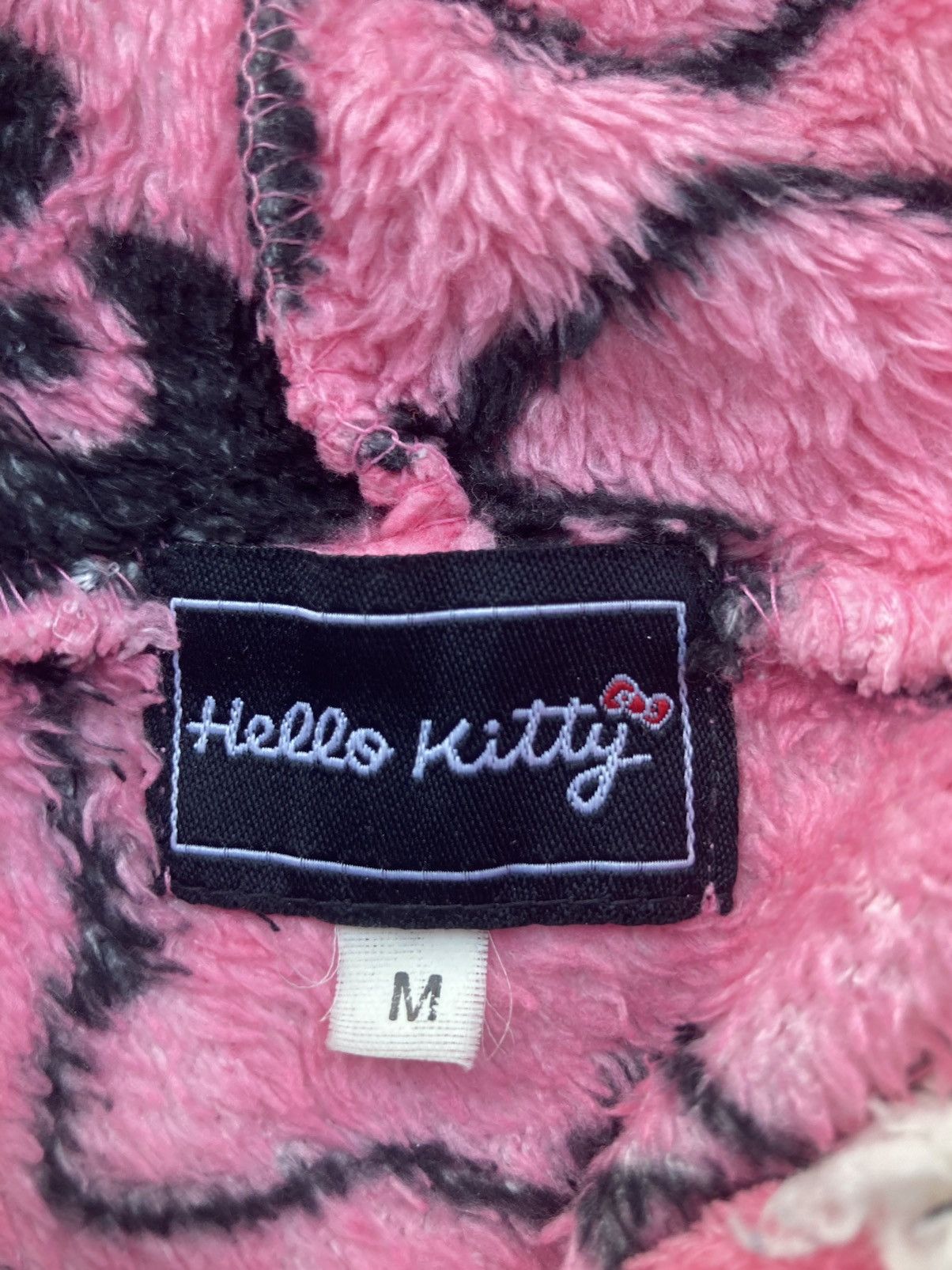 Japanese Brand HELLO KITTY FLEECE FULLPRINT ZIPPER HOODIE Size M / US 6-8 / IT 42-44 - 6 Thumbnail
