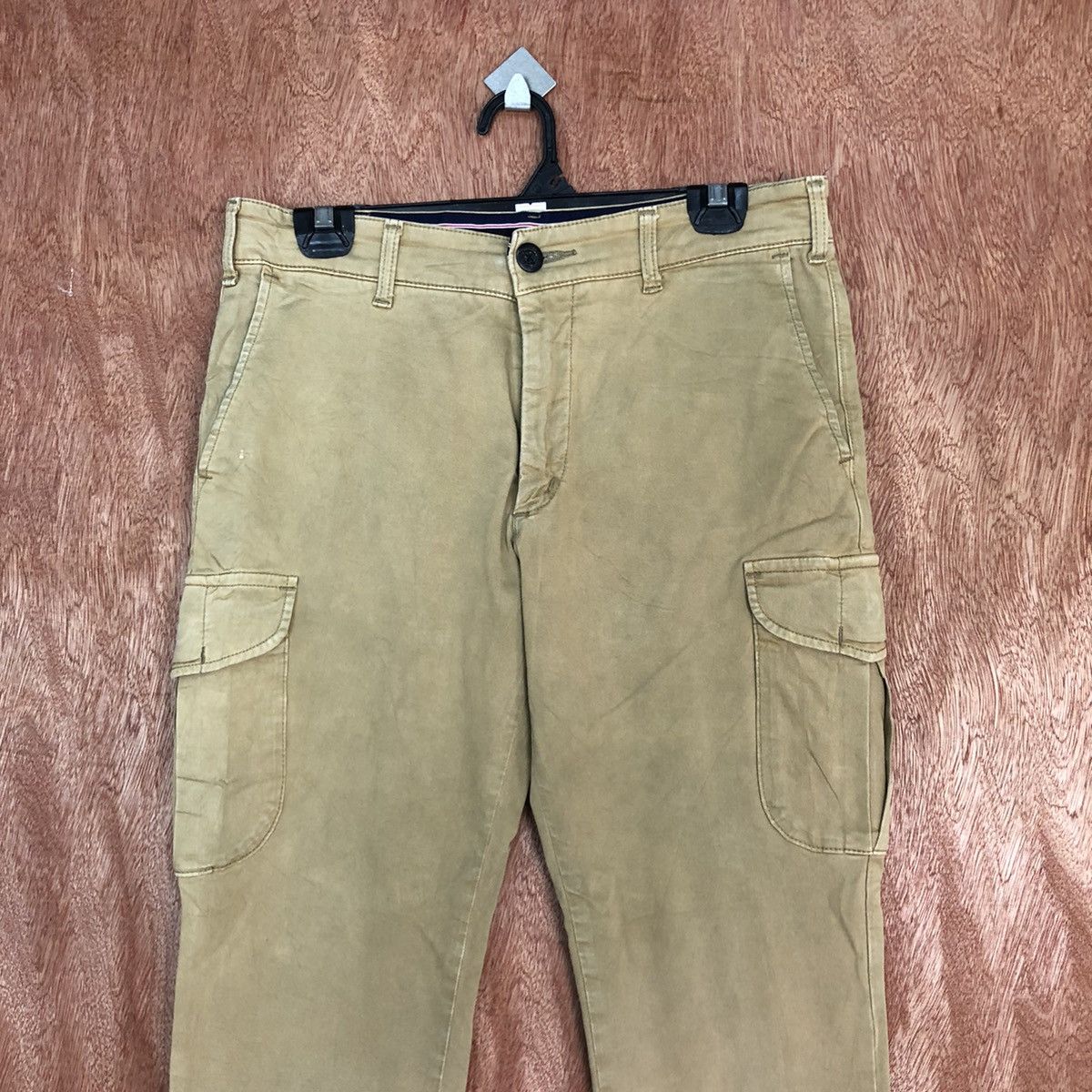 DLL Edwin Brown Multipocket Tactical Cargo Pants #c895