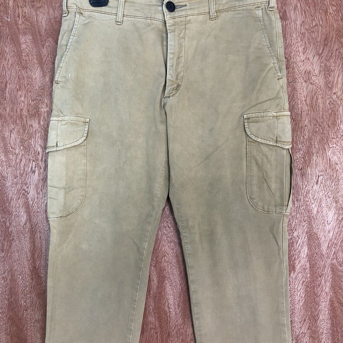 DLL Edwin Brown Multipocket Tactical Cargo Pants #c895