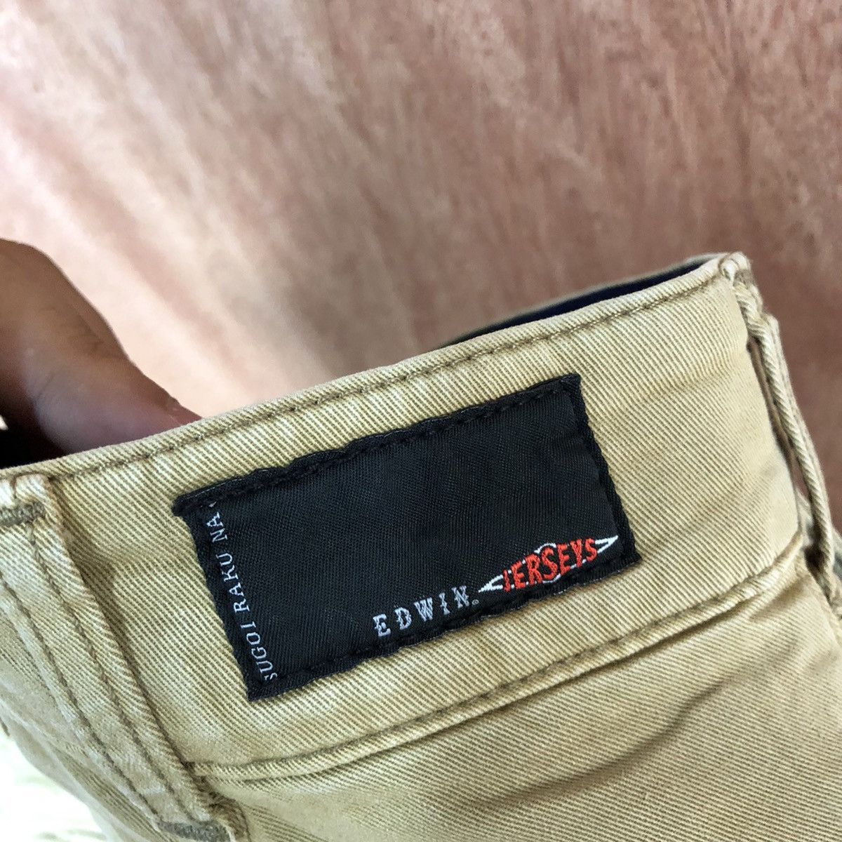 DLL Edwin Brown Multipocket Tactical Cargo Pants #c895