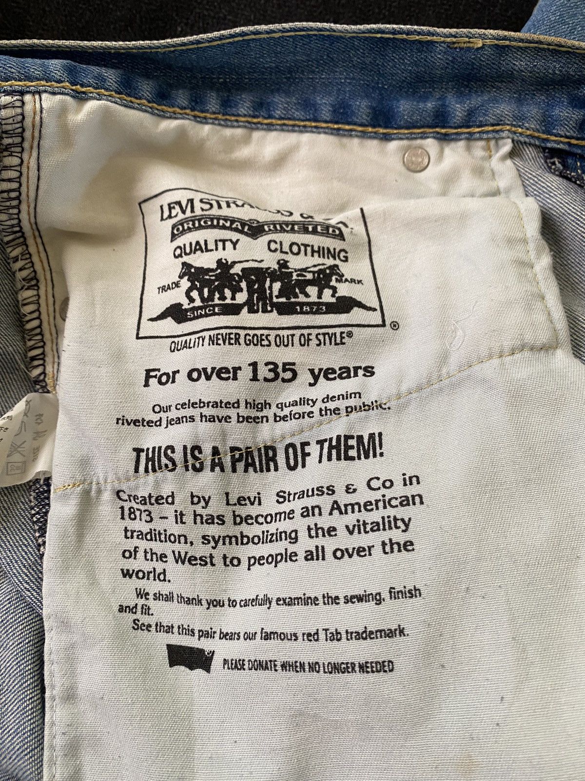 Levi's × Vintage Vintage Levi’s 541 Jeans Size US 34 / EU 50 - 12 Thumbnail