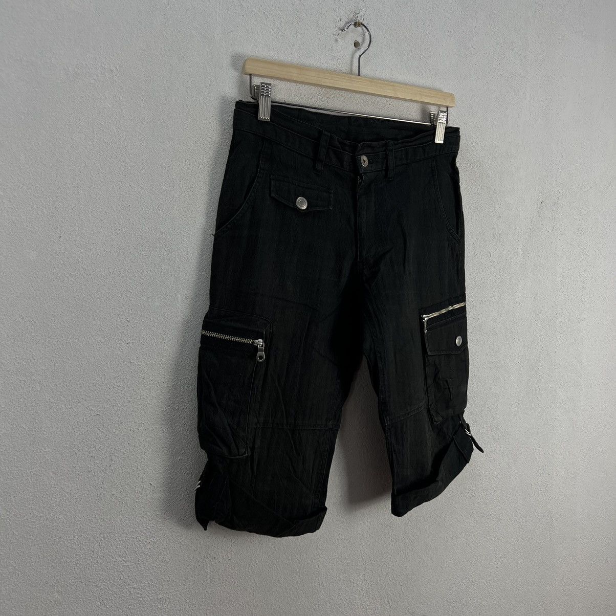 Hysteric Glamour RARE PARACHUTE BIKER SHORT PANTS JAPAN MADE RARE DESIGN Size US 30 / EU 46 - 2 Thumbnail