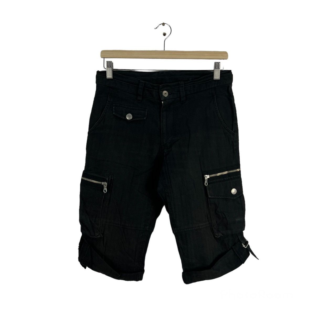 Hysteric Glamour RARE PARACHUTE BIKER SHORT PANTS JAPAN MADE RARE DESIGN Size US 30 / EU 46 - 1 Thumbnail