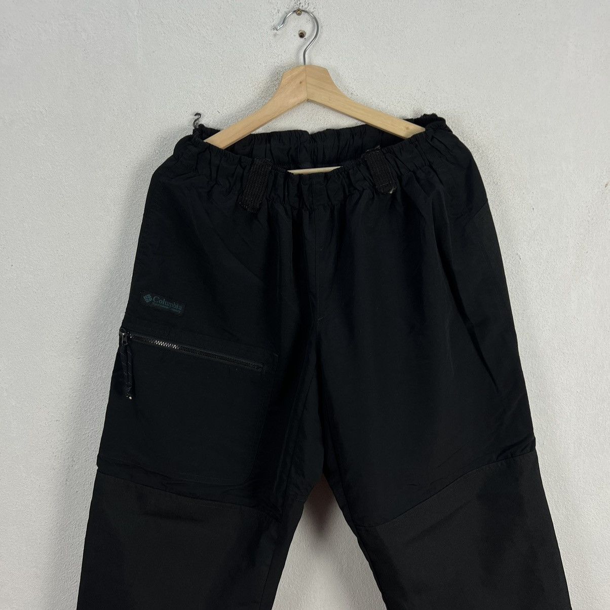 Japanese Brand VINTAGE COLUMBIA SKI PANTS ICONIC ULTIMATE BLACK COLOUR Size US 28 / EU 44 - 3 Thumbnail