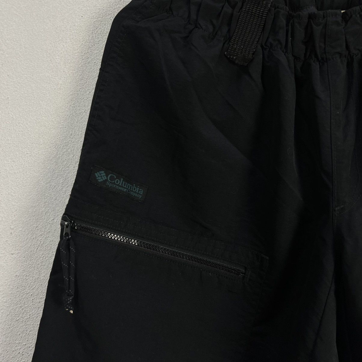 Japanese Brand VINTAGE COLUMBIA SKI PANTS ICONIC ULTIMATE BLACK COLOUR Size US 28 / EU 44 - 4 Thumbnail