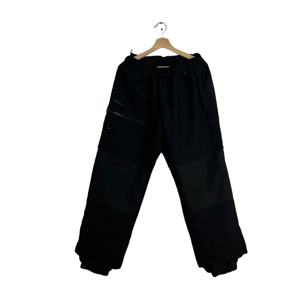 Japanese Brand VINTAGE COLUMBIA SKI PANTS ICONIC ULTIMATE BLACK COLOUR Size US 28 / EU 44 - 1 Thumbnail