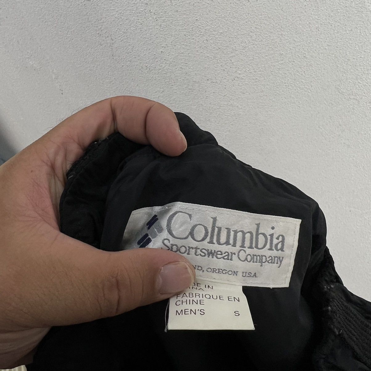 Japanese Brand VINTAGE COLUMBIA SKI PANTS ICONIC ULTIMATE BLACK COLOUR Size US 28 / EU 44 - 9 Thumbnail