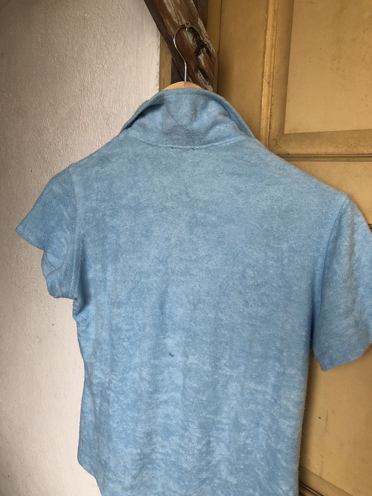 Stussy Vintage Stussy Double S Logo Fleece Crop Top Size S / US 4 / IT 40 - 13 Thumbnail