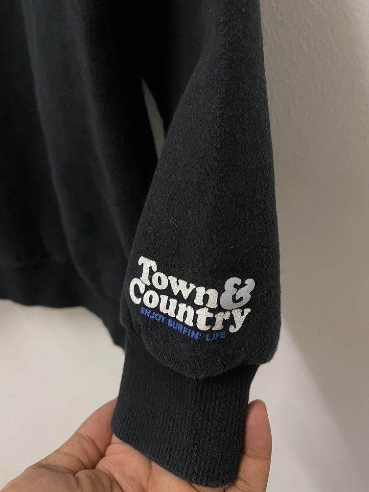 Japanese Brand × Vintage Town & Country Surf Style Hawaiian Crewneck Sweatshirt Size US M / EU 48-50 / 2 - 4 Thumbnail