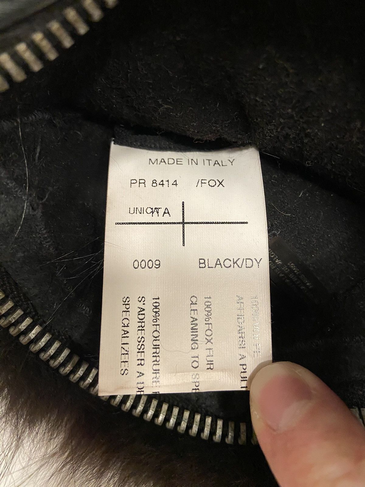 Rick Owens Palais Royal Fox Fur Bag (Hunrickowens, Hun, Mink) Size ONE SIZE - 8 Thumbnail