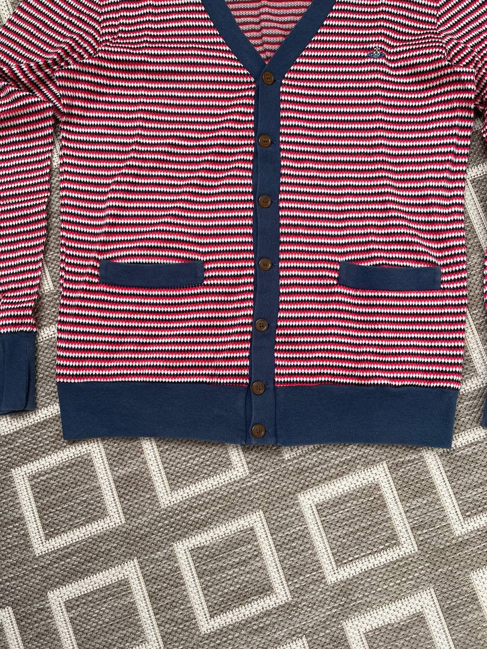 Vivienne Westwood Vintage Vivienne Westwood cardigane pattern striped print Size US M / EU 48-50 / 2 - 4 Thumbnail