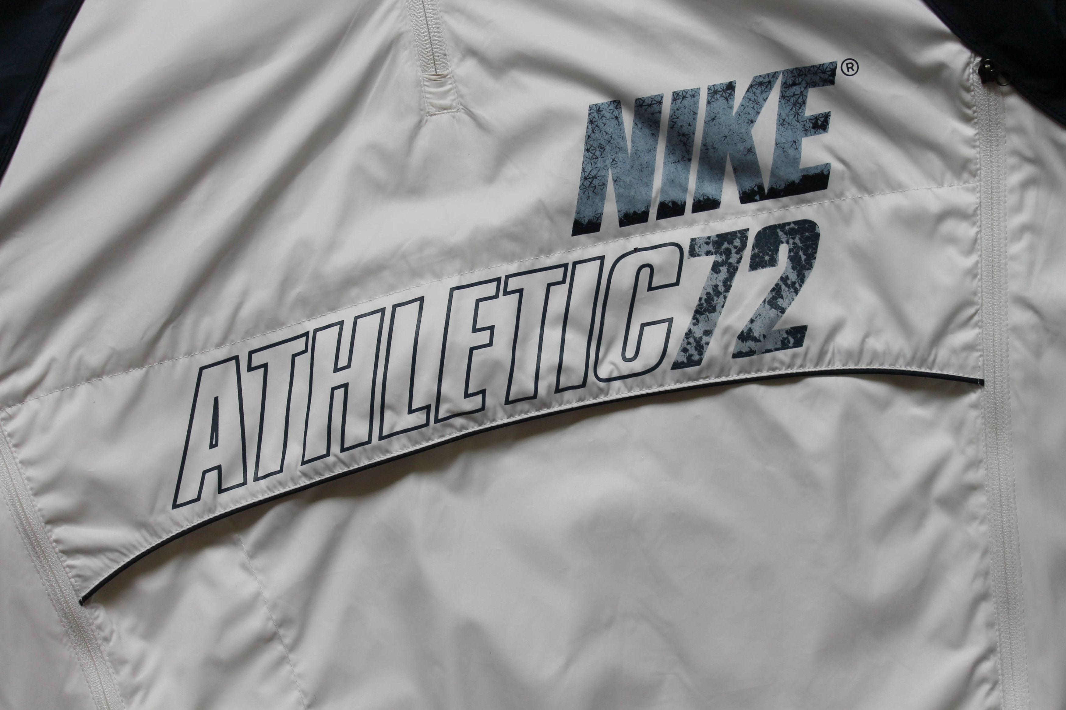 Nike Vintage Nike Athletic big logo anorak jacket Size US M / EU 48-50 / 2 - 3 Thumbnail